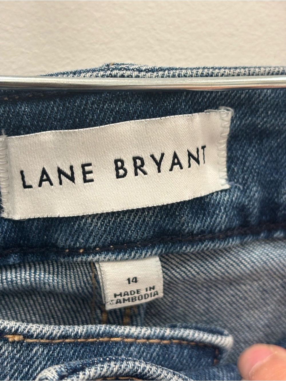 Lane Bryant Medium Blue Mid Rise Flare Jeans - Picture 4 of 6